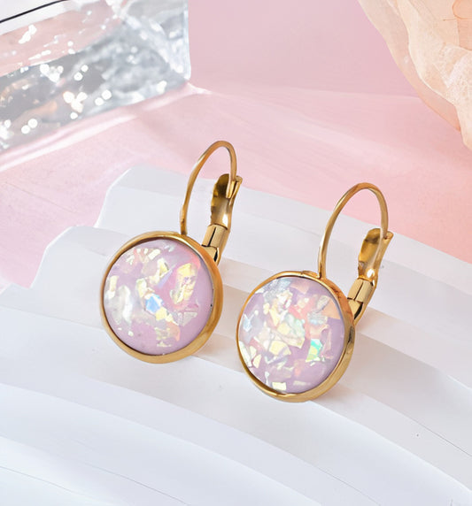 Orecchini in Oro con Pietra Opale Vintage